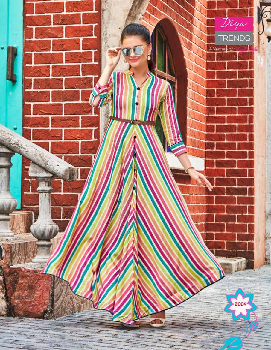 Galleria's Vol-2 Diya Trends Long Embroidery Kurti Galleria's Vol-2 Diya Trends Long Embroidery Kurti